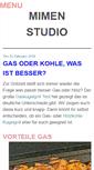 Mobile Screenshot of mimenstudio.de