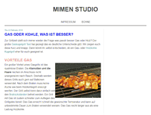 Tablet Screenshot of mimenstudio.de